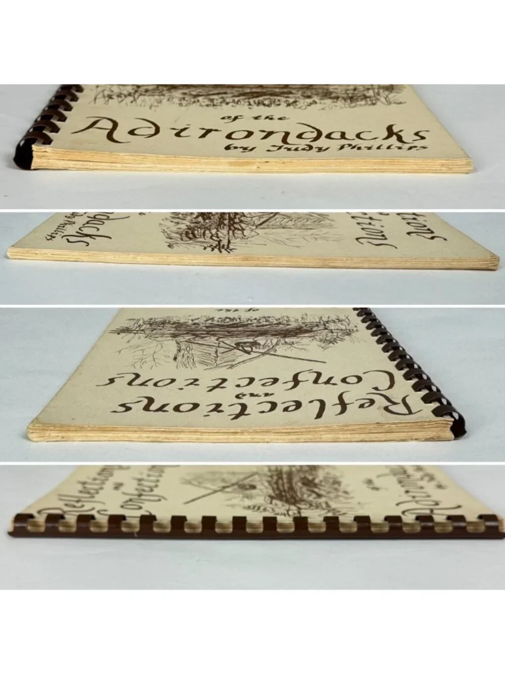 1981 Reflections and Confections of the Adirondacks Cookbook Judy Phillips